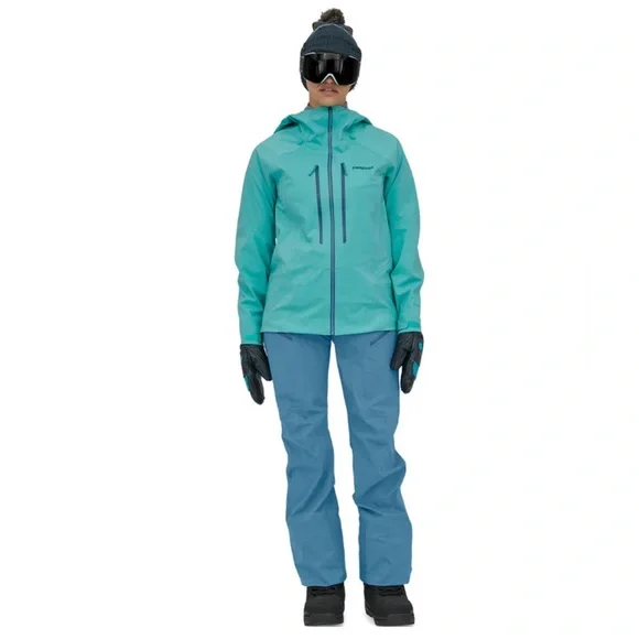 Fantastic condition Patagonia Women’s Stormstride Pants (sound blue) XL - Picture 2 of 16